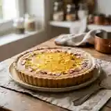 Tarte agrume acidulée et crème d'amande