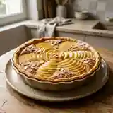 Tarte amandine aux poires fondante et gourmande