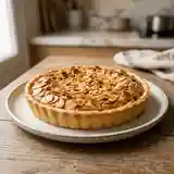 Tarte amandine fondante aux amandes dorées