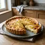 Tarte au Chavignol fondante et savoureuse