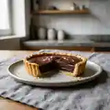 Tarte au chocolat fondante et gourmande pour une personne