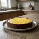 Tarte au citron gourmande avec pâte sablée au chocolat