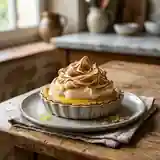 Tarte au citron meringuée et poudre d'amande : douceur acidulée irrésistible