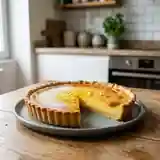 Tarte au citron onctueuse au lait concentré sucré