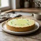 Tarte au citron vert gourmande avec pâte croustillante aux petits beurre