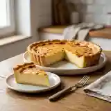 Tarte au flan traditionnelle de grand-mère : recette facile et gourmande