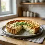 Tarte au fromage blanc et ciboulette fraîche : recette facile et gourmande