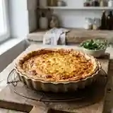 Tarte au fromage savoureuse aux restes