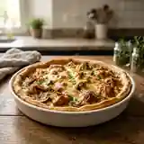 Tarte au poulet maison : recette savoureuse et facile