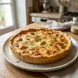 Tarte au saumon facile et savoureuse pour une personne