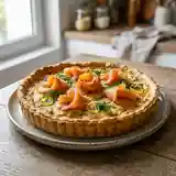 Tarte au saumon fumé sans œuf : recette facile et gourmande