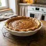 Tarte au sucre crémeuse traditionnelle du Québec