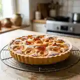 Tarte aux abricots fondante à la crème d'amandes