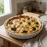 Tarte aux brocolis facile et savoureuse pour une personne