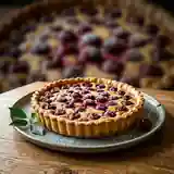 Tarte aux cerises gourmandes à l'extrait d'amande amère