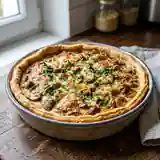 Tarte aux Champignons Crémeuse et Savoureuse