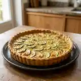 Tarte aux courgettes fondante et savoureuse