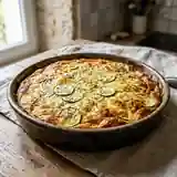 Tarte aux courgettes sans pâte légère et savoureuse