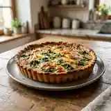 Tarte aux épinards maison : recette facile et savoureuse