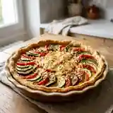 Tarte aux légumes du soleil : recette savoureuse et facile