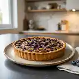 Tarte aux myrtilles gourmande et facile à réaliser