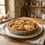 Tarte aux poires et amandes fondante et parfumée