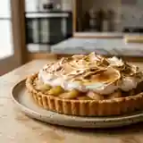 Tarte aux poires meringuée maison : dessert gourmand et facile