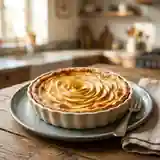 Tarte aux pommes à la crème onctueuse : recette facile et gourmande