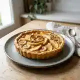 Tarte aux pommes et bananes fondantes