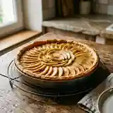 Tarte aux pommes et poires fondantes