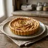Tarte aux pommes fondante au gingembre frais