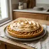 Tarte aux pommes meringuée gourmande de Tatsu : dessert fondant et aérien