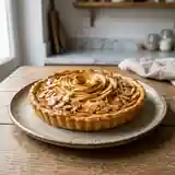 Tarte aux pommes, miel et amandes : dessert gourmand et facile