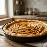 Tarte aux pommes rustique et gourmande