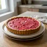 Tarte aux pralines roses facile et gourmande
