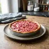 Tarte aux pralines roses rapide et gourmande