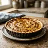 Tarte Banane Caramélisée et Vanille