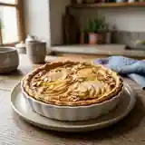 Tarte crémeuse aux poires fondantes : dessert gourmand et facile