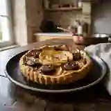 Tarte croustillante boudin noir et pommes fondantes