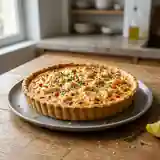 Tarte épicée au crabe fraîche et savoureuse