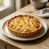 Tarte exotique à la noix de coco et à l'ananas