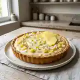 Tarte exotique à l'ananas et crème onctueuse de coco