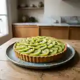Tarte Exotique aux Kiwis et Noix de Coco