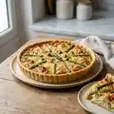 Tarte facile au thon et asperges vertes