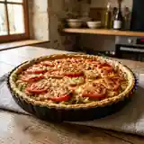 Tarte facile aux poireaux et tomates : recette rapide et savoureuse