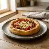 Tarte feuilletée aux poivrons et oignons caramélisés