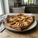 Tarte fine aux pommes et quetsches : recette gourmande et facile