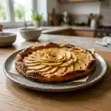Tarte fine chaude aux pommes acidulées : recette gourmande et facile