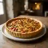 Tarte à la piperade ensoleillée