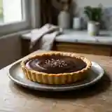 Tarte Fondante au Chocolat Noir Intense